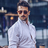 Image of a male model with sunglasses